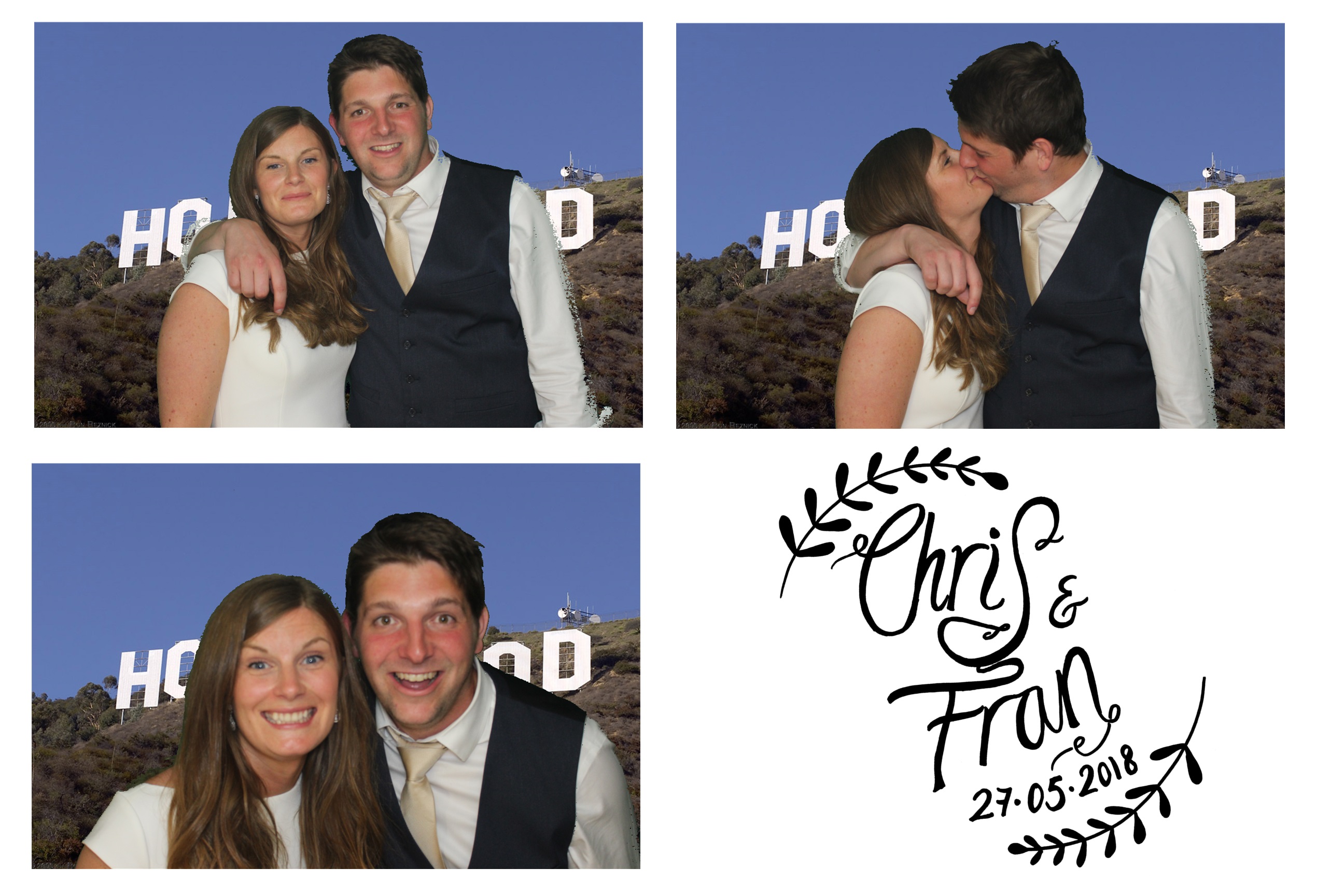 Chris & Fran | View more photos from the event at images.mobile-photo-booth.com/u/MobilePhotoBoothUK/Chris-Fran